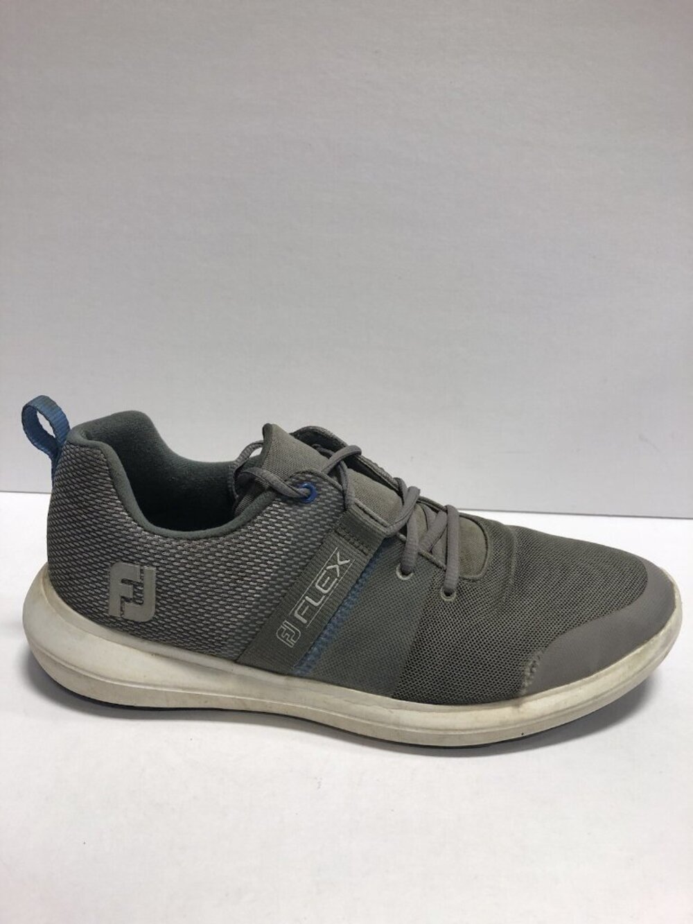 Footjoy Men’s Flex, Gray Golf Shoes, Size 9.5M